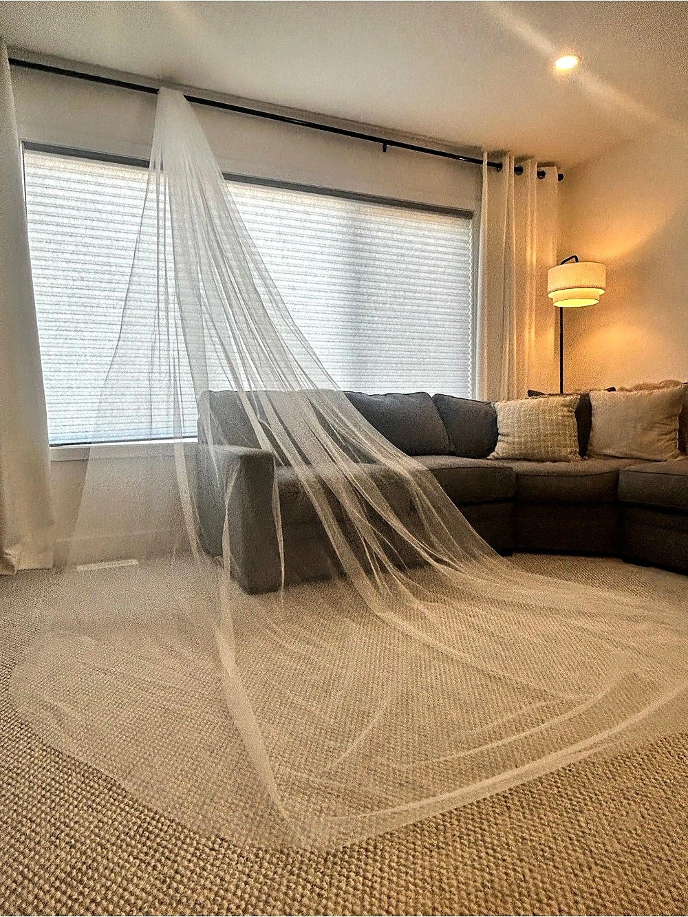 158” Regal Cathedral Veil - Ivory